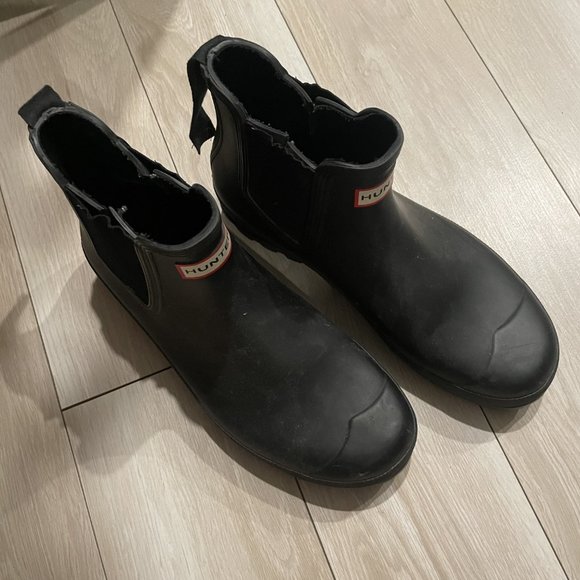 Hunter Boots - Black Male - 9.5 - Picture 4 of 4